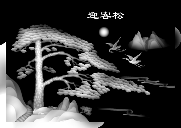 EPS線條浮雕